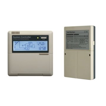 Solar Water Heater Controller SP24 electric heater and gas boiler as auxiliary heating device these 2 system