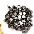 100 Pcs/lot DIY Bead Crafts Riveting Garment Studs Nail Punk Rock For Bags Dress ClothesWedding Gold Silver Sew on Spike Rivet