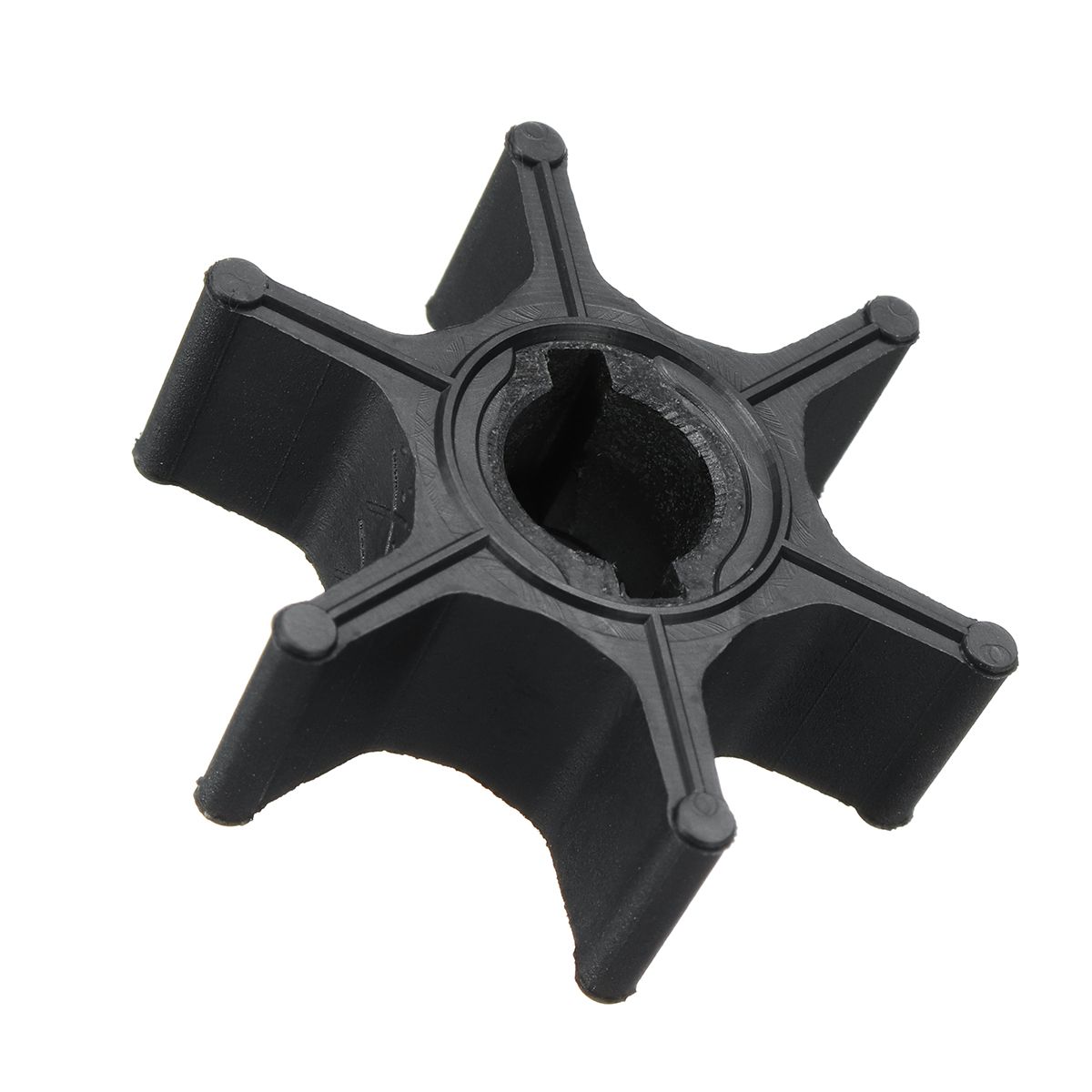 Outboard Engines Replacement 17461-98501 Water Pump Impeller for Suzuki 2-8HP Black Rubber 6 Blades Accessories Diameter 41mm