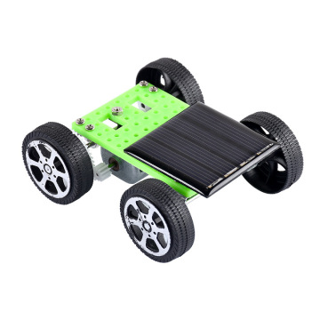 Solar Mini Car Toys Solar Powered DIY Technology Gadget Educational Solar Toys for Kids Gift