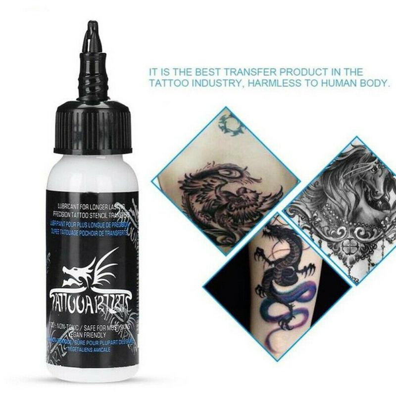 30ML Tattoo Transfer Gel Cream For Professional Transferring Tattoo Inks Tool Soap Beauty Art Accessories Body Paper Makeup O5R6