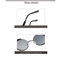 Classic Gothic Steampunk Style Round Sunglasses Men Women Brand Designer Retro Round Metal Frame Colorful Lens Sun Glasses