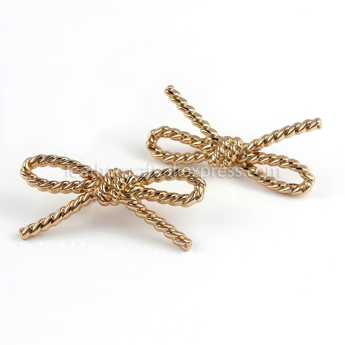 1pcs Metal Charms Bowknot Buckle Clasp Shoes Hat Bag Handbag Shoulder Bag Purse DIY Fashion Hardware Accessories