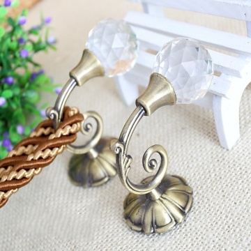 2 PCS Curtain Tieback Hooks Holder Small Hanging Holder Decoration Accessories wholesale cp002c