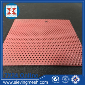 PVC Coated Punched Metal Mesh