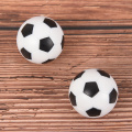 2Pcs Black and White Environmentally Friendly Resin Foosball Table Soccer Table Ball Football Balls Baby Foot Fussball 32mm