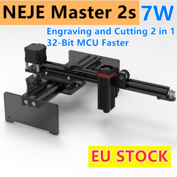 NEJE Master 2S 7W High Speed Mini CNC Laser Engraver with Wireless APP Control - GRBL1.1f - LaserGRBL- MEMS Protection