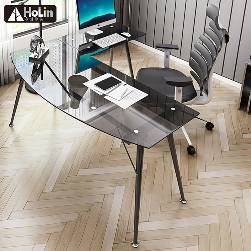 New design of glass office table