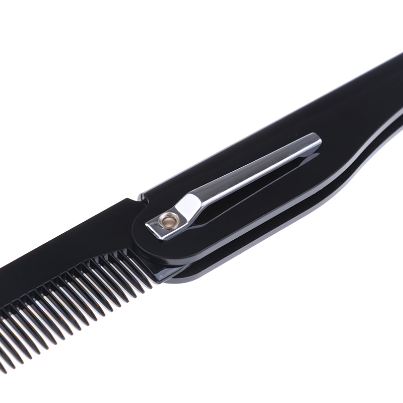 1pc Professional Folding Comb Mustache Comb Pocket Magic Hair Comb Beard Hair Clip Men Women Fashion Hair Styling Tool Hair Care
