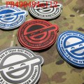 3D PVC patch GHOST IN SHELL-STAND ALONE COMPLEX The Laughing Man Rubber patch