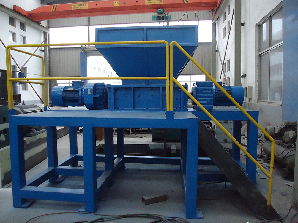 double shaft shredder