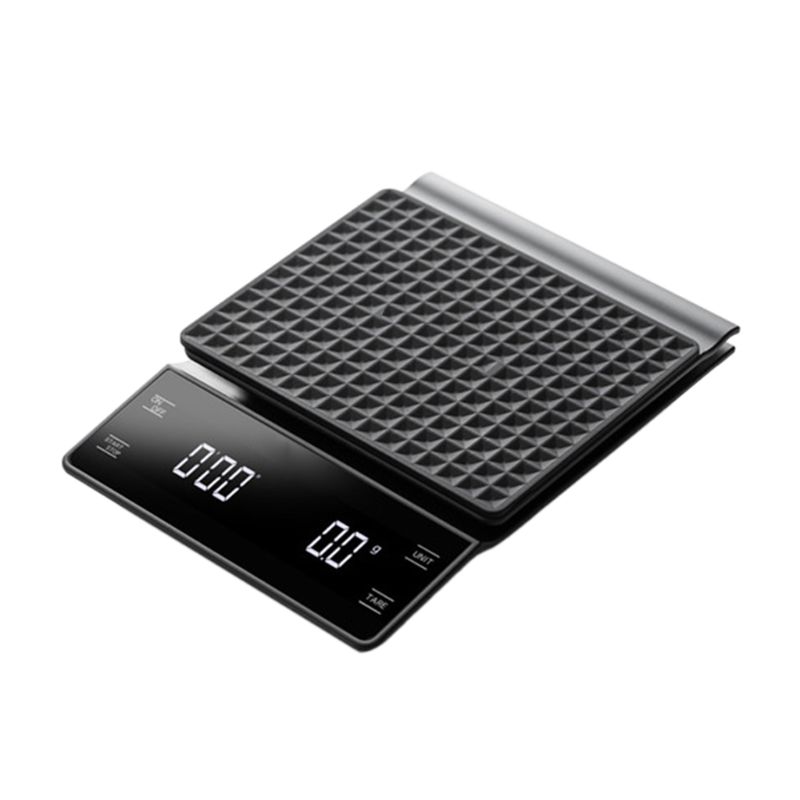 LED Display 3kg/0.1g Drip Coffee Scale with Timer High Precision Electronic Digital Kitchen Scale