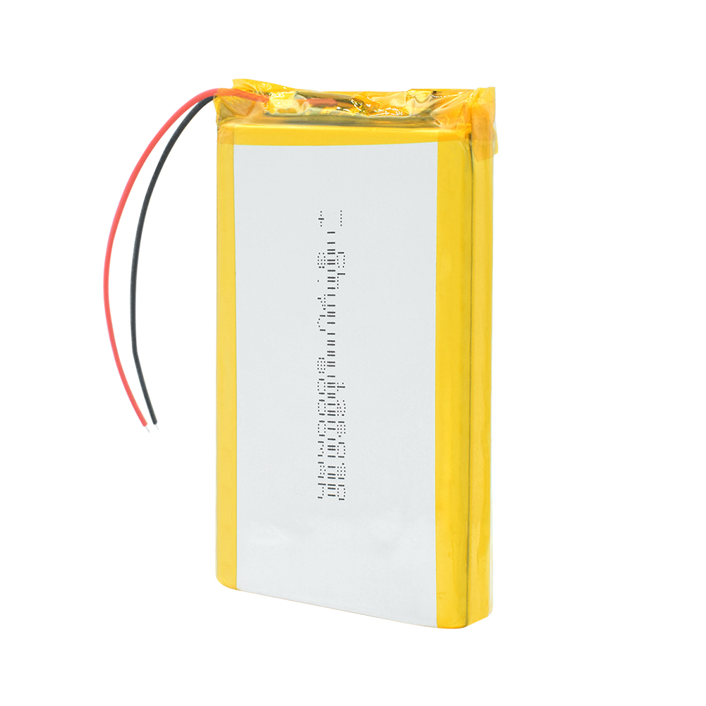 3.7V 8000mAh Li-polymer Battery 126090 7566121 PCB For Tablet PC DVD GPS MID PDA Bluetooth speaker, Digital camera, LED Lamp