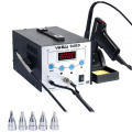 YIHUA948D 3 in 1 iron soldering station high frequency suction belt handle 3 in 1 soldering station