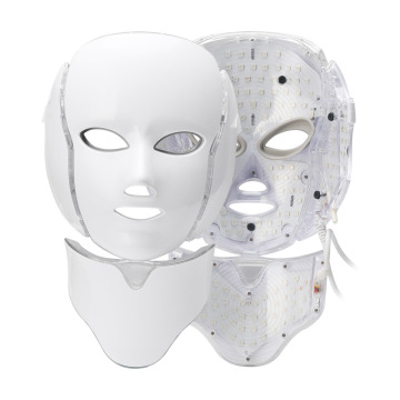 Led Mask Beauty Photon Electric LED Facial Mask 7 Colors Skin Rejuvenation Anti Wrinkle Photon Therapy Face Lifting Machine