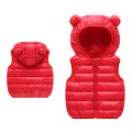 Baby Girls Jackets Vest Thicken Hooded Waistcoat Children Down Vest Winter Autumn Outerwear Little Boy Girl Warm Clothing