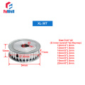 XL-30T Timing Pulley with Keyway 11mm Belt Width 30Teeth Transmission Belt Pulley 10/12/14/15/19/20mm Bore XL Toothed Pulleys