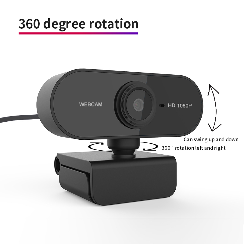 1pc Auto Focus 2K HD1080P Webcam Built-in Microphone High-end Video Call Camera Computer Peripherals Web Camera For PC Laptop
