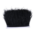 1Meter 8-10cm Ostrich Feathers Trim Fringe for Party Wedding Dress Skirt Decoration Sewing Crafts Ostrich Plume Ribbon Wholesale