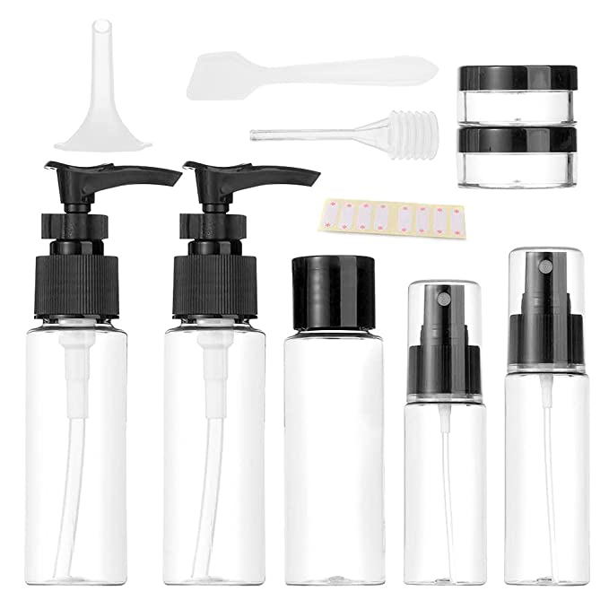 Transparent Travel Cosmetic Bottle