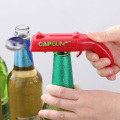 Cap Gun Creative Flying Cap Launcher Bottle Beer Opener Bar Tool Drink Opening Gun Shaped Bottle Lids Shooter Portable Red Gray