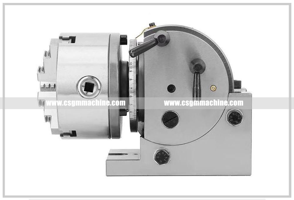 BS-0 Dividing Head for milling machine 125mm 3-Jaw Chuck Spiral Tailstock Indexing Plate