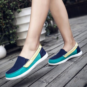 Spring Autumn Canvas Women Flats Slip On Shoes For Comfort Soft Summer 2020 Womens Flat Fashion Loafers Alpargatas de Mujer Shoe