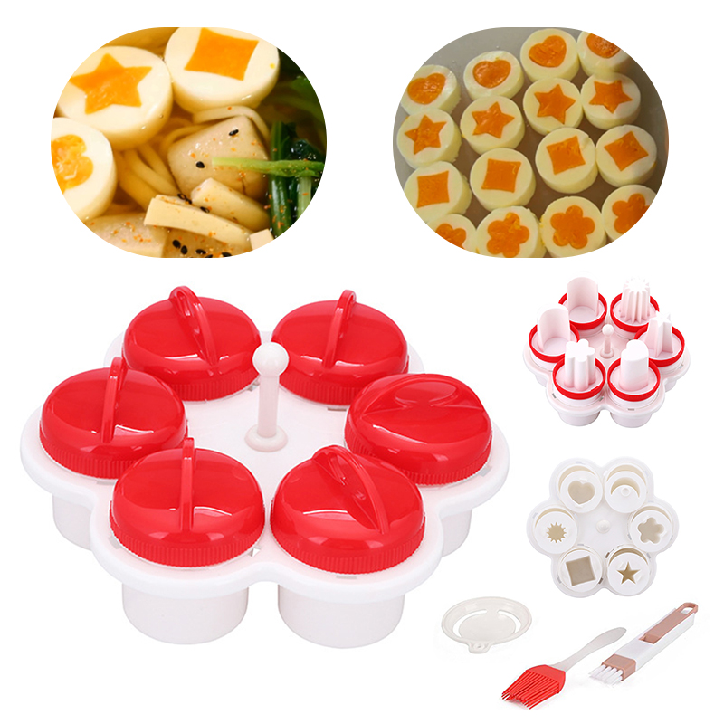 Egg Tools Egg Steamer Food Grade Silicone Egg Cooker Creative Fancy Shape Egg Poachers Egglettes Egg Steamer Kitchen Tools