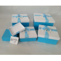 Pretty design paper baby shoe box packing
