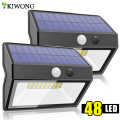 48/38 Led Solar Light Outdoor Wireless Waterproof Security Lighting With 3/4 Modes Solar Lamp For Garden Yard Wall