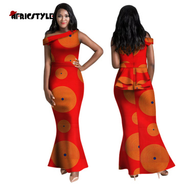 In 2020, the newNew Women Sleeveless dress African Style Ankara Dresses Cocktail Party DressWY5704
