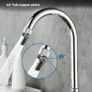 360° Adjustable Water Filter Rotate Swivel Faucet Nozzle Filter Adapter Water Saving Tap Aerator Bathroom Kitchen Accessories