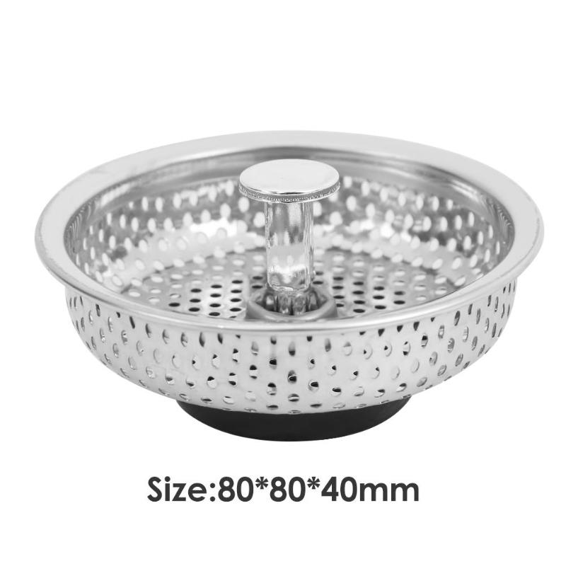 Mesh Kitchen Stainless Steel Sink Strainer Disposer Plug Drain Stopper Filter