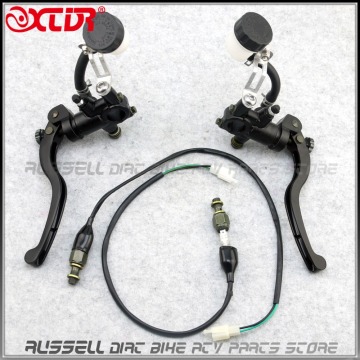 Hydraulic Brake Clutch Lever Master Cylinder Sensor sensors Switch Line Cable For Motorcycle Scooter Dirt Bike 17.5x19mm