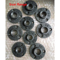 10 pcs Iron Pipe Fittings Wall Mount Floor Vintage Hardware Tools Flange Piece DN15/DN20 Iron Pipe Fittings