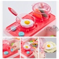 Kids Kitchen Toys Simulation Electric Dishwasher Educational Toys Mini Kitchen Food Pretend Play Cutting Role Playing Girls Toys