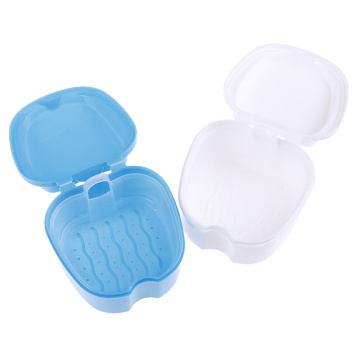 1PC False Teeth Storage Box Denture Boxs Cleaning Teeth Case Dental Container High Quality