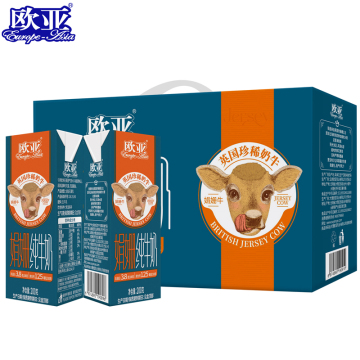 High Calcium Portable Breakfast Milk Gift Carton