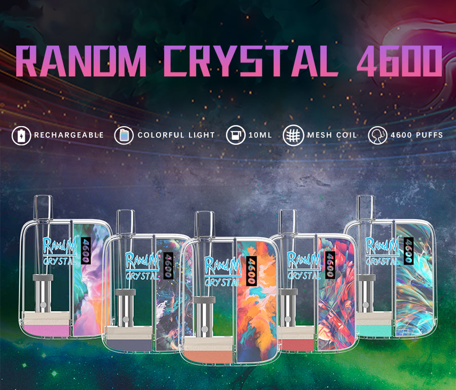 RandM Crystal 4600 Disposable Vape Pod Device Whole
