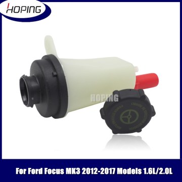 Hoping Power Steering Oil Tank Carrier For Focus MK3 2012 2013 2014 2015 2016 2017 For FORD Fluid Reservoir Bottle For 1.6L 2.0L