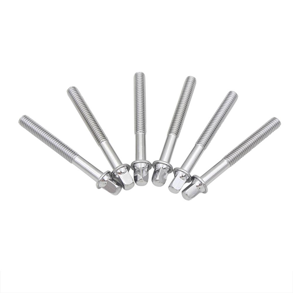 Snare Drum Tension Rods Short Screws Bolts Hand Musical Percussion Instrument Replacement Parts Accessories