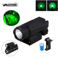 Airsoft Mini Pistol Gun Light QD Quick Detach Handgun Flashlight Tactical LED Rifle Weapon Torch for 20mm Rail Glock 17 19 18C