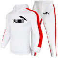 2020 Casual Tracksuit men 2 Piece Set Female Hooded Sweatshirt And Pants Sportwear Suit pullover Hoodies Clothes