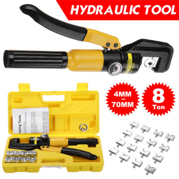 Hydraulic Crimping Tool Hydraulic Crimping Plier Hydraulic Compression Tool Range 4-70MM2 Pressure 6T CZ warehouse