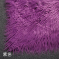 Pink White Orange Purple Grey Khaki 7cm Long Plush Fake Wool Fur Fabric For Coat Vest Stage Cosplay DIY Newborn Photographic