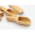 Japan Style Salt Spoons Eco-Friendly High-Quality Mini Wooden Scoops Bath Salt Spoon Candy Flour Spoon Scoops Kitchen Utensils