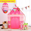 Portable Foldable Children Kids Game Play Tent Ball Pool Indoor Yurt Castle Playhouse Toy Kids Play Tent Polyester Kids Playhous