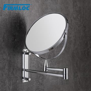 Firmloc 8 inch Extendable 1X5X Magnifying Bathroom Mirror Smart Mirror Makeup Wall Mounted Mirror Bathroom Mirror Cabinet