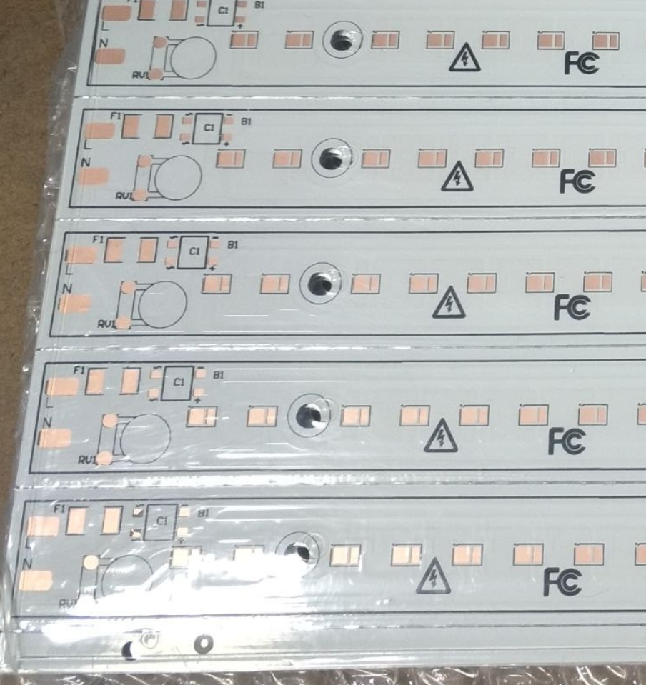 white LED lamp PCB