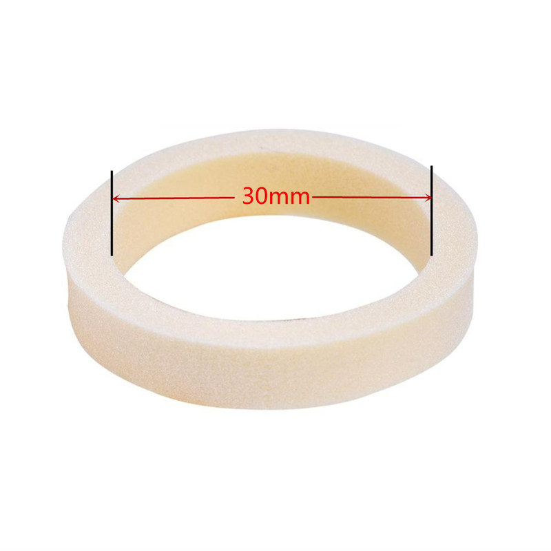 1pair Bike Front Fork Sponge Lubrication Ring 30/32mm Dust Seal Foam Washer Dust Seal Oil seal Bicycle Accessory